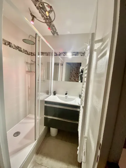 Douche à l'étage