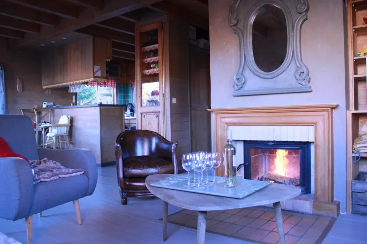 Apéro au coin du feu