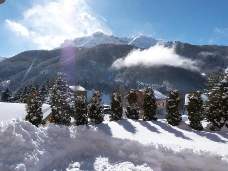 vue de la terrasse l hiver 