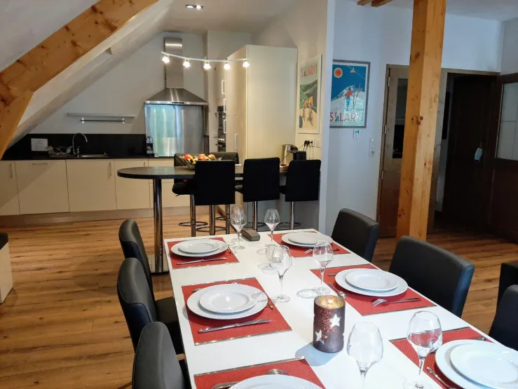 Salle à manger-cuisine