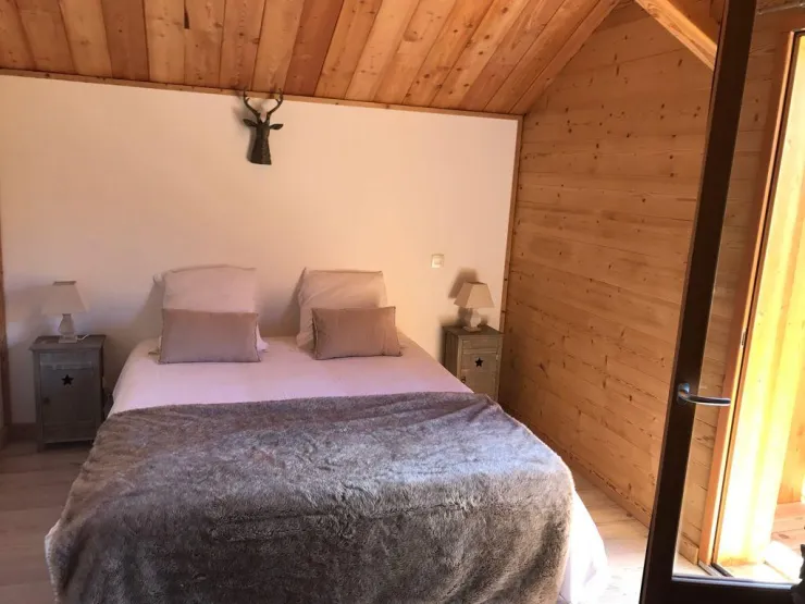 bedroom 3 with south facing balcony