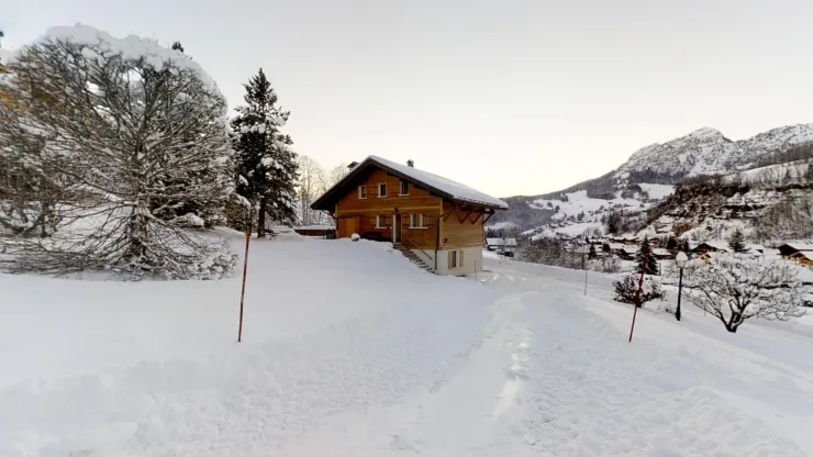hiver : A 100m des pistes de ski Alpin, 100m du jardin des neiges,cours ESF .150m garderie