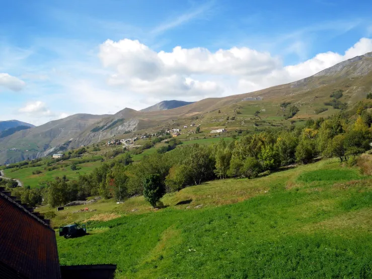 l'Aiguillon depuis le chalet