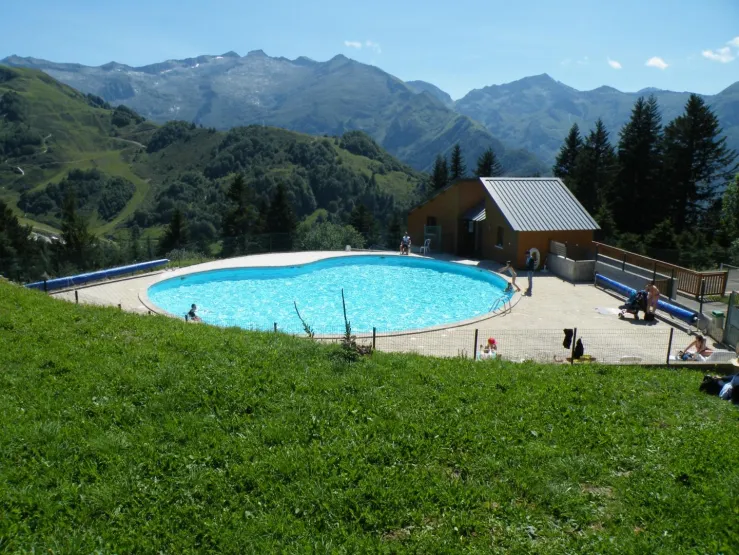 piscine d'été chauffée
