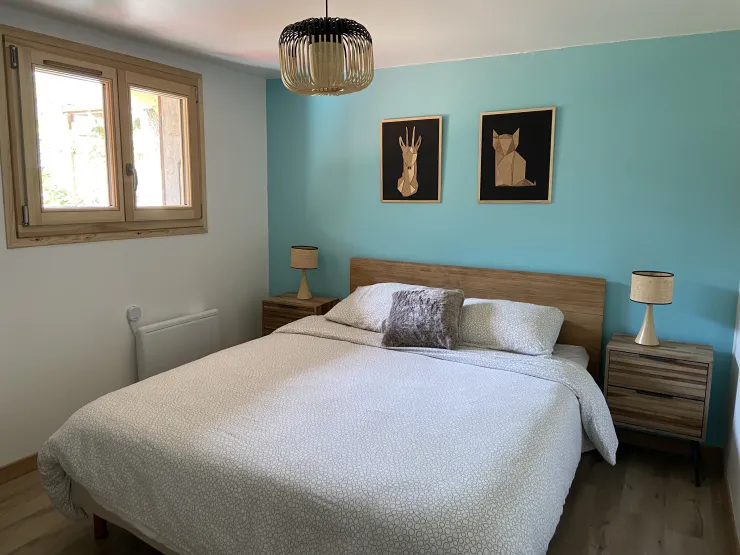 Chambre double RDC - Lit 160cm