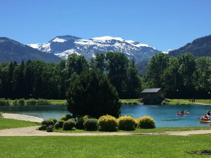 Lac Bleu de MORILLON à 2Km de l'appartement