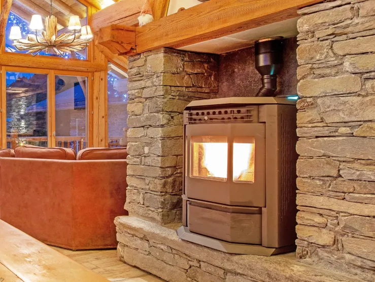 Chalet Perle des Neiges - living area