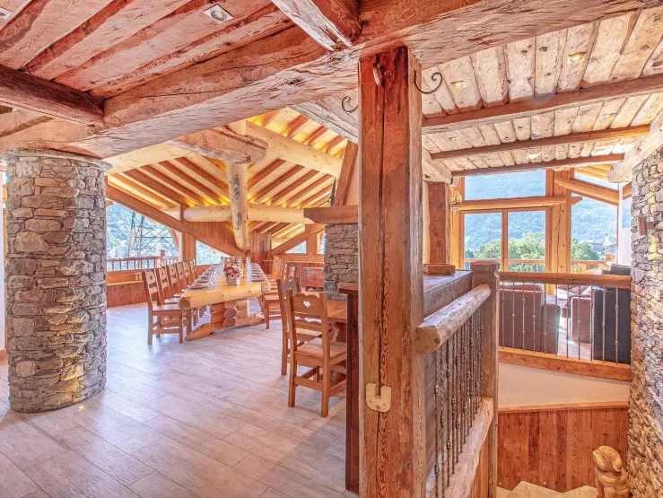 Chalet Perle des Neiges - living area