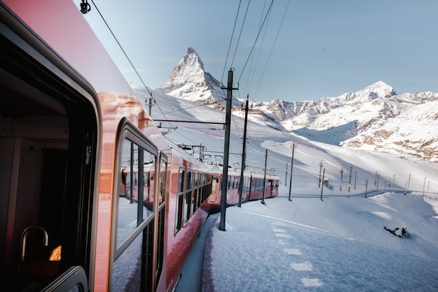 Ou partir au ski en train en france