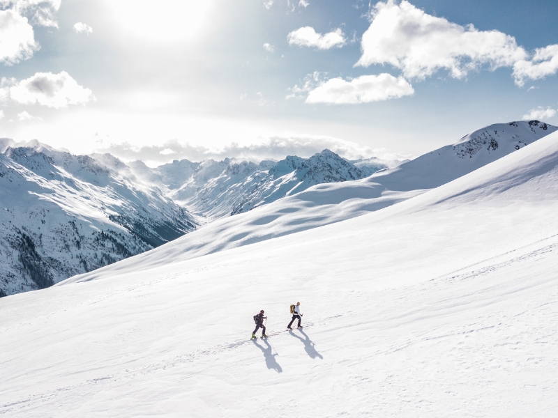 ski de randonnée dans les pyrénées