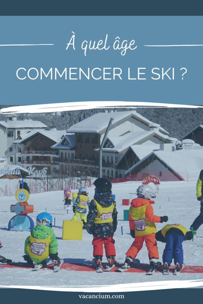 À quel âge commencer le ski