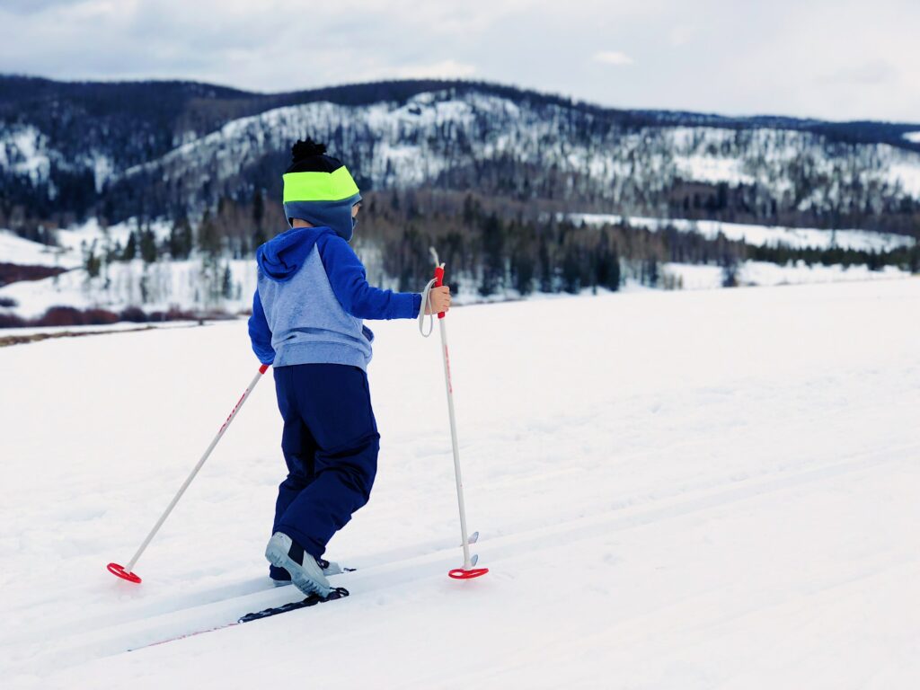 ski de fond enfant