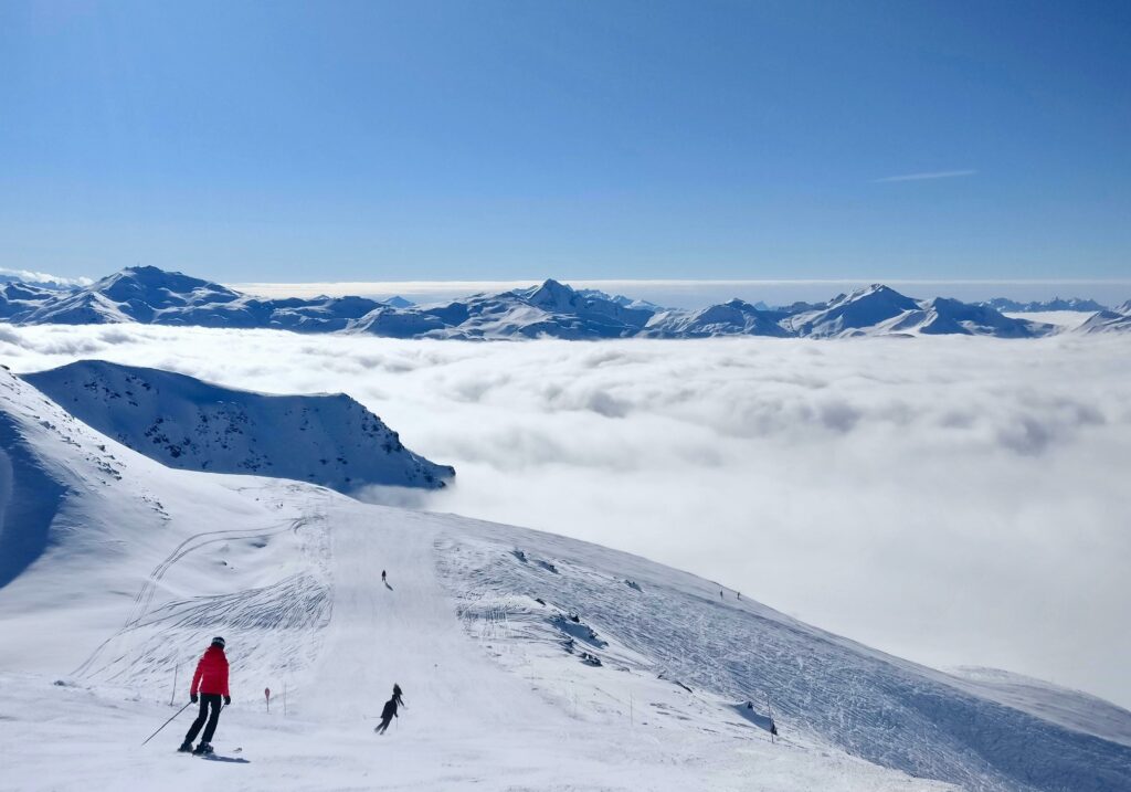 ski en novembre val thorens