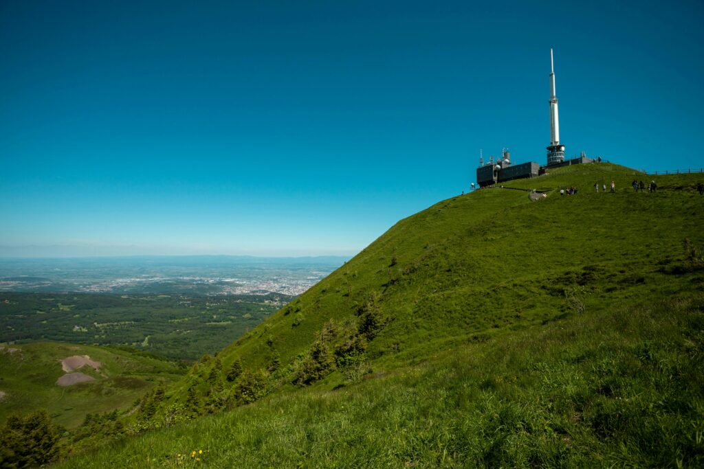Auvergne en été : Puy-de-Dome, France