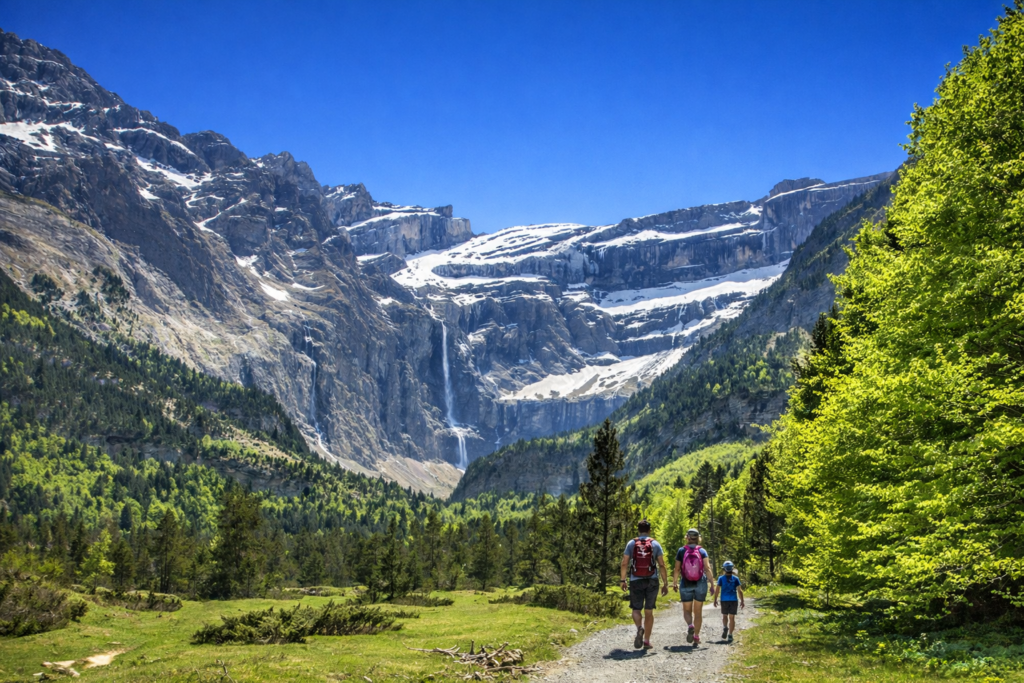 Cirque Gavarnie : vacances pyrénées été famille