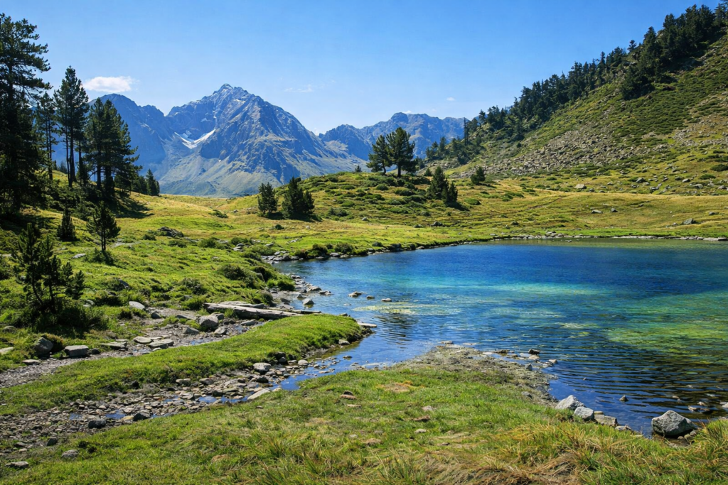 Saint lary soulan lac